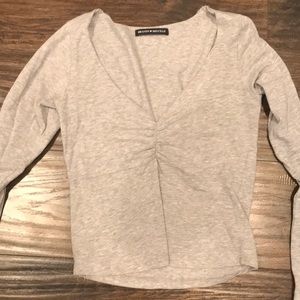 long sleeve brandy melville top